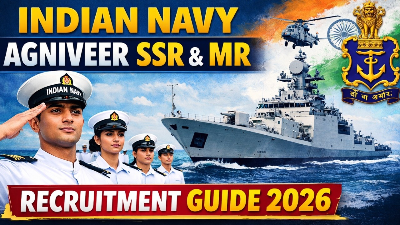 indian navy agniveer ssr and mr recruitment guide 2026 #indiannavyagniveer2026